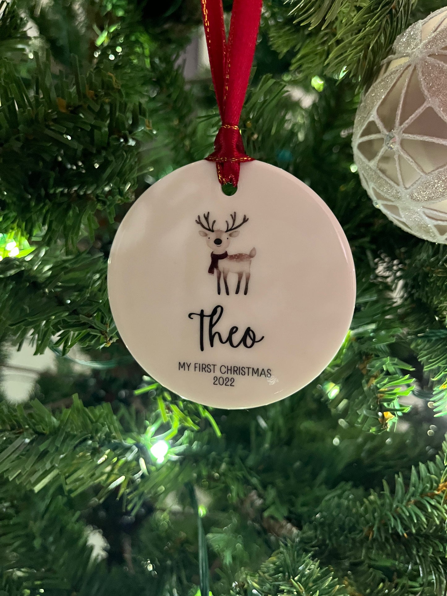 Baby's First Christmas Bauble - Choose Your Image 2