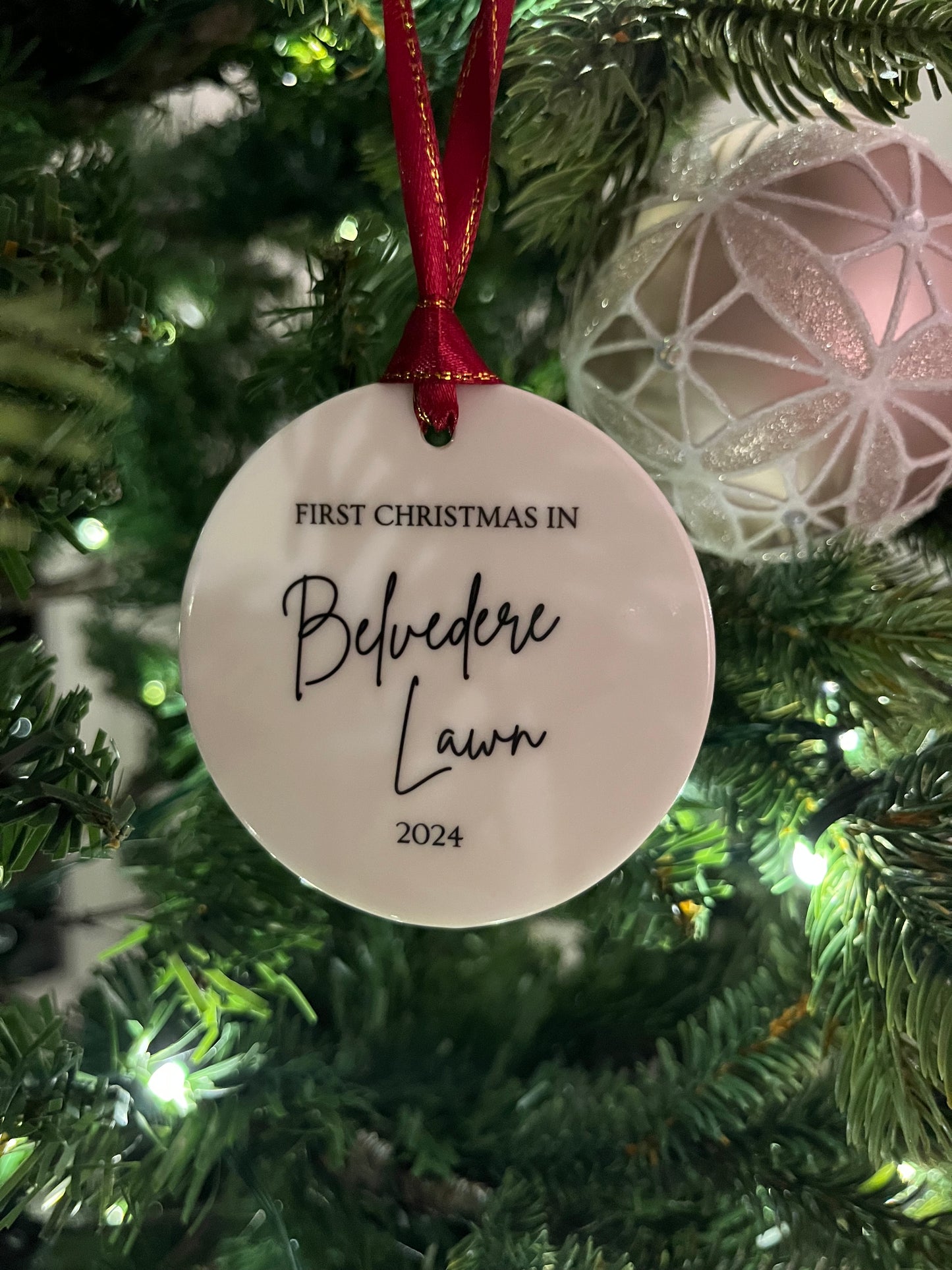 First Christmas in Our New Home Bauble 4