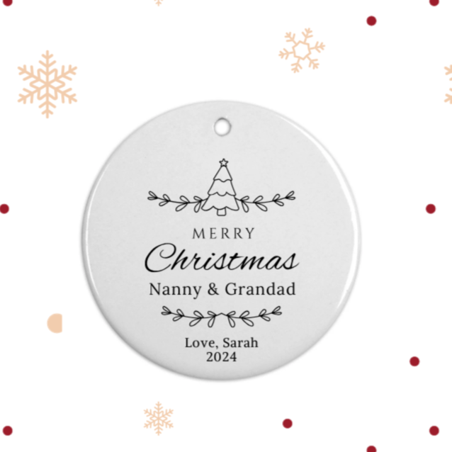 Merry Christmas Bauble