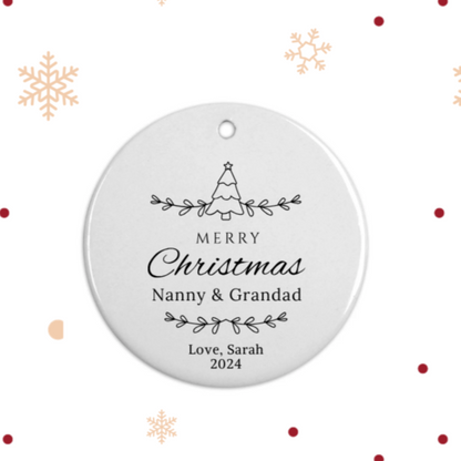 Merry Christmas Bauble