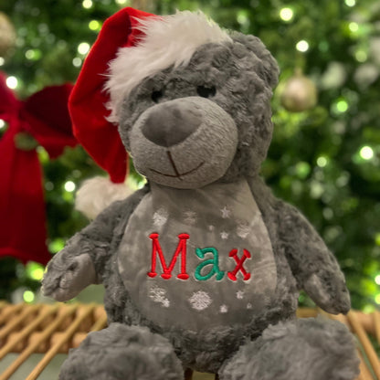 Christmas Teddy Bear -Name