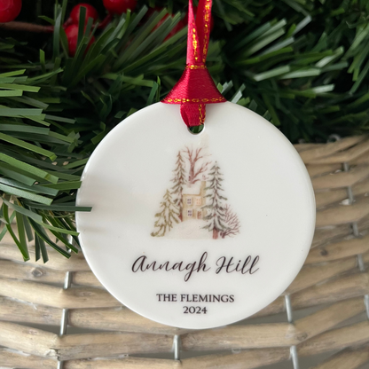 First Christmas in Our New Home Bauble