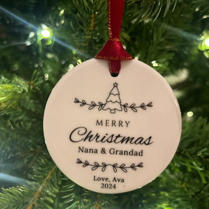 Merry Christmas Bauble