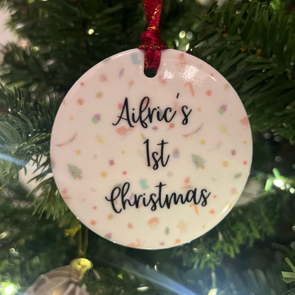 Baby's First Christmas Bauble