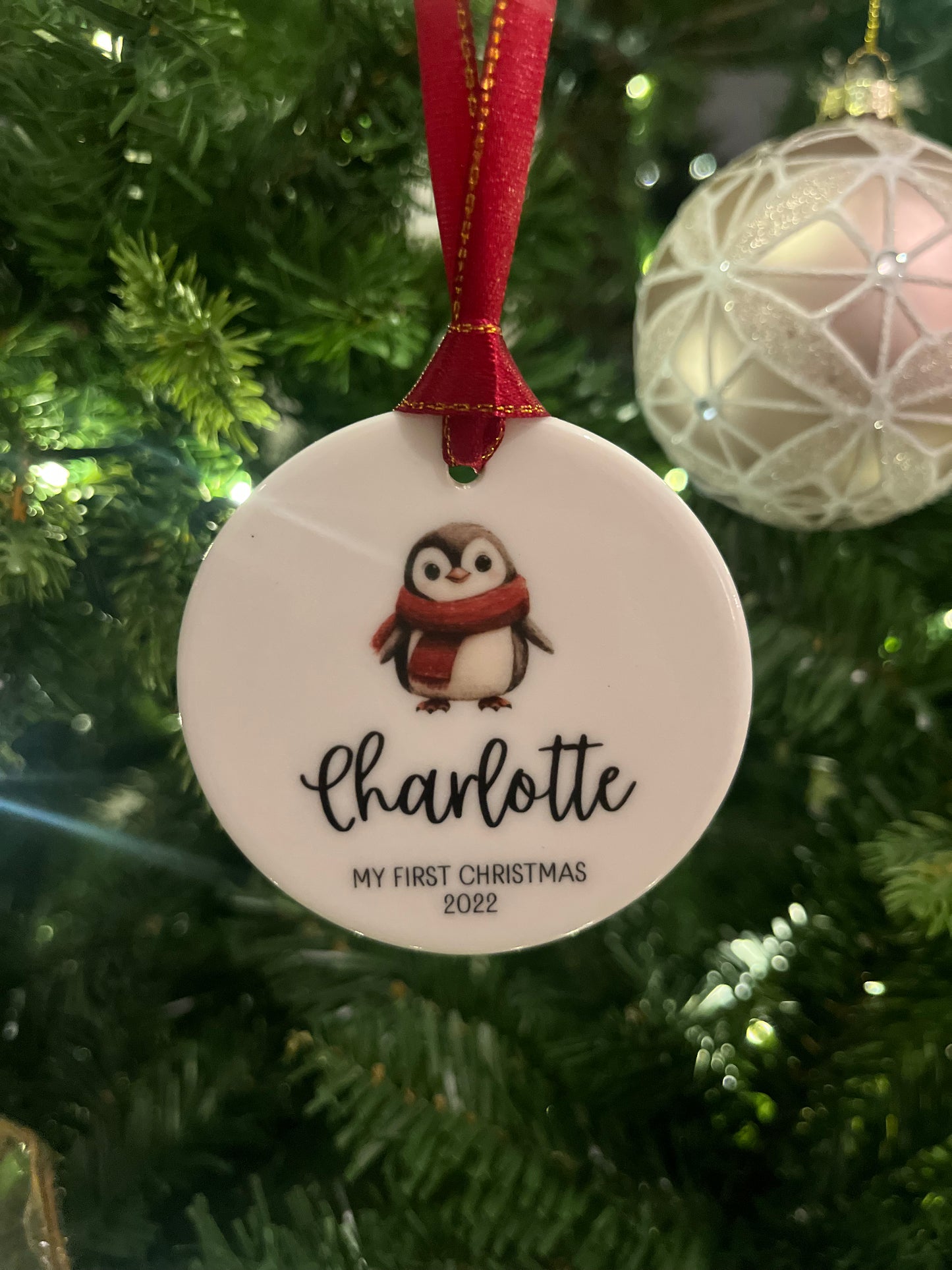 Baby's First Christmas Bauble - Choose Your Image 2