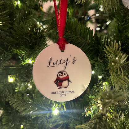 Baby's First Christmas Bauble - Choose Your Image 3