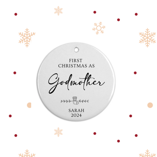 First Christmas as Someone Special Christmas Bauble
