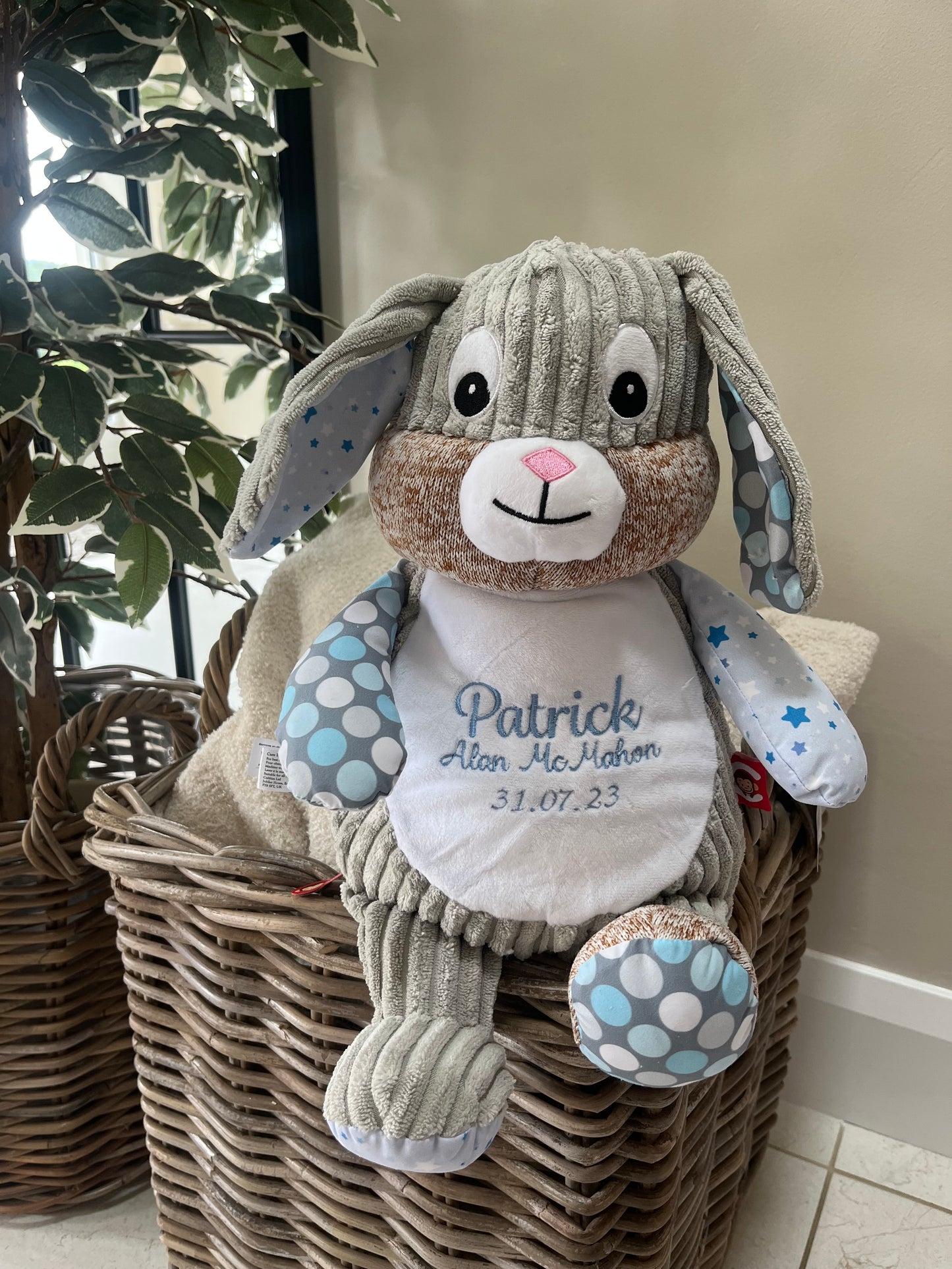Bear with Name & Date