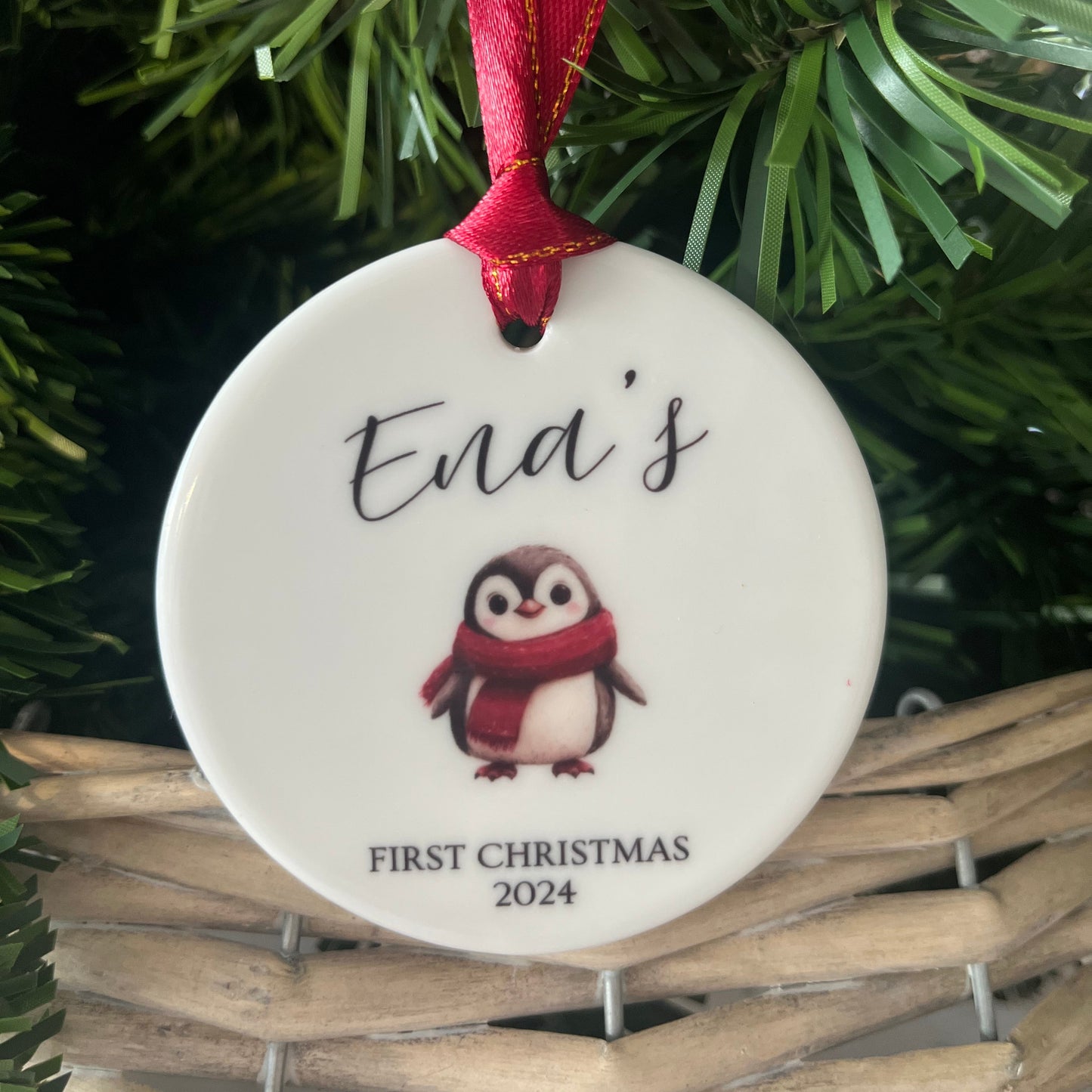 Baby's First Christmas Bauble - Choose Your Image 3