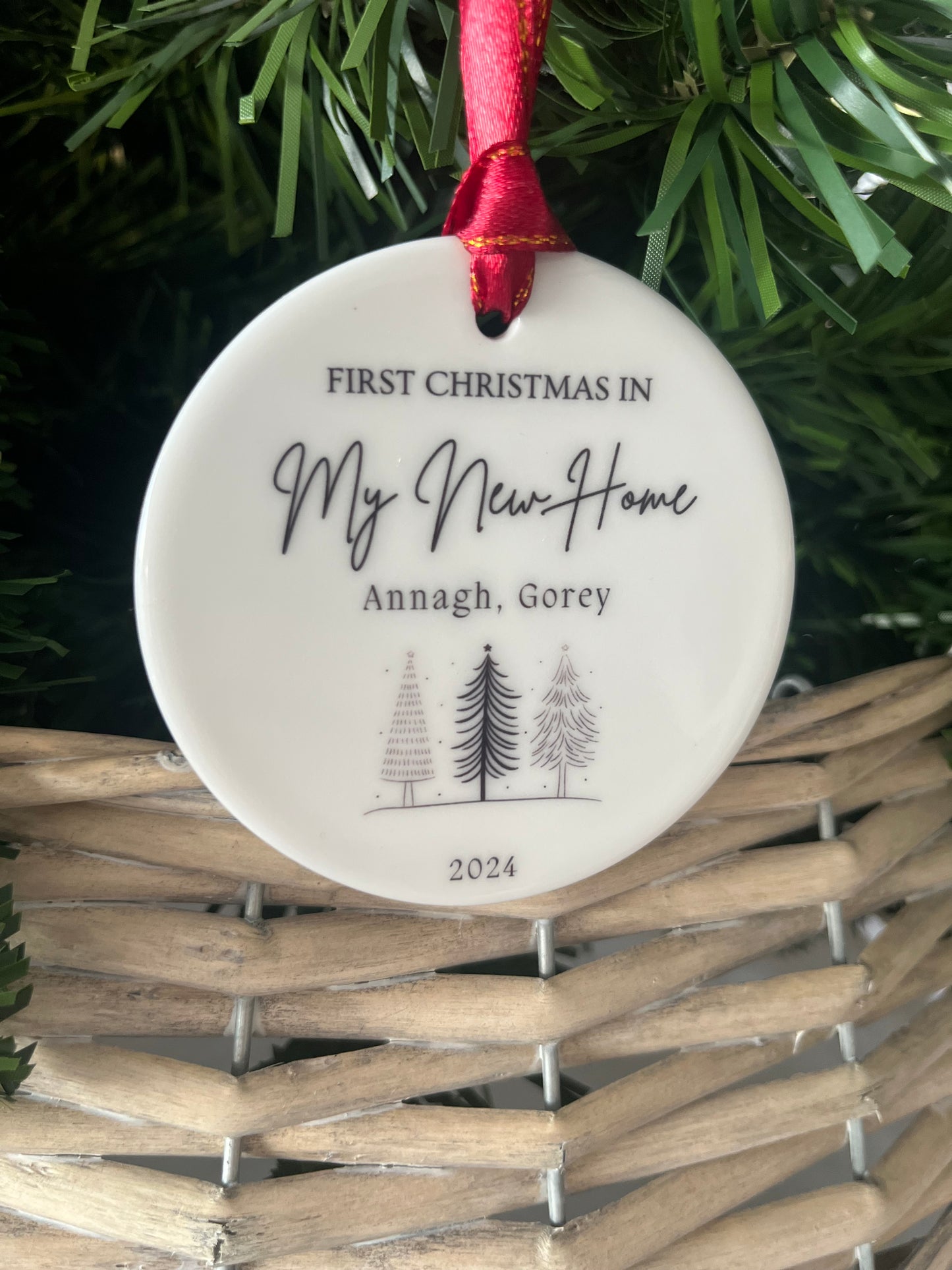 First Christmas in Our New Home Bauble 5