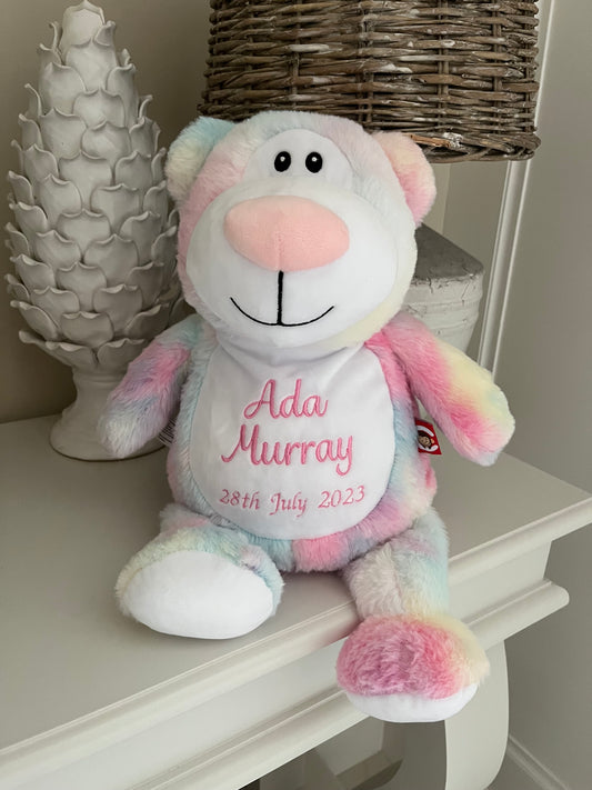 Bear with Name & Date