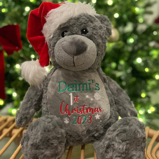 Christmas Teddy Bear - 1st Christmas