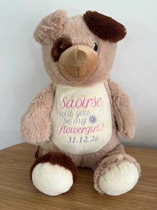 Flowergirl Proposal Bear