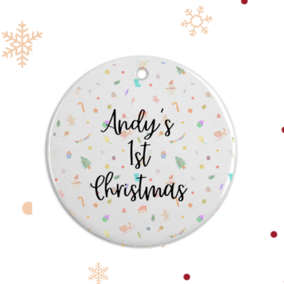 Baby's First Christmas Bauble