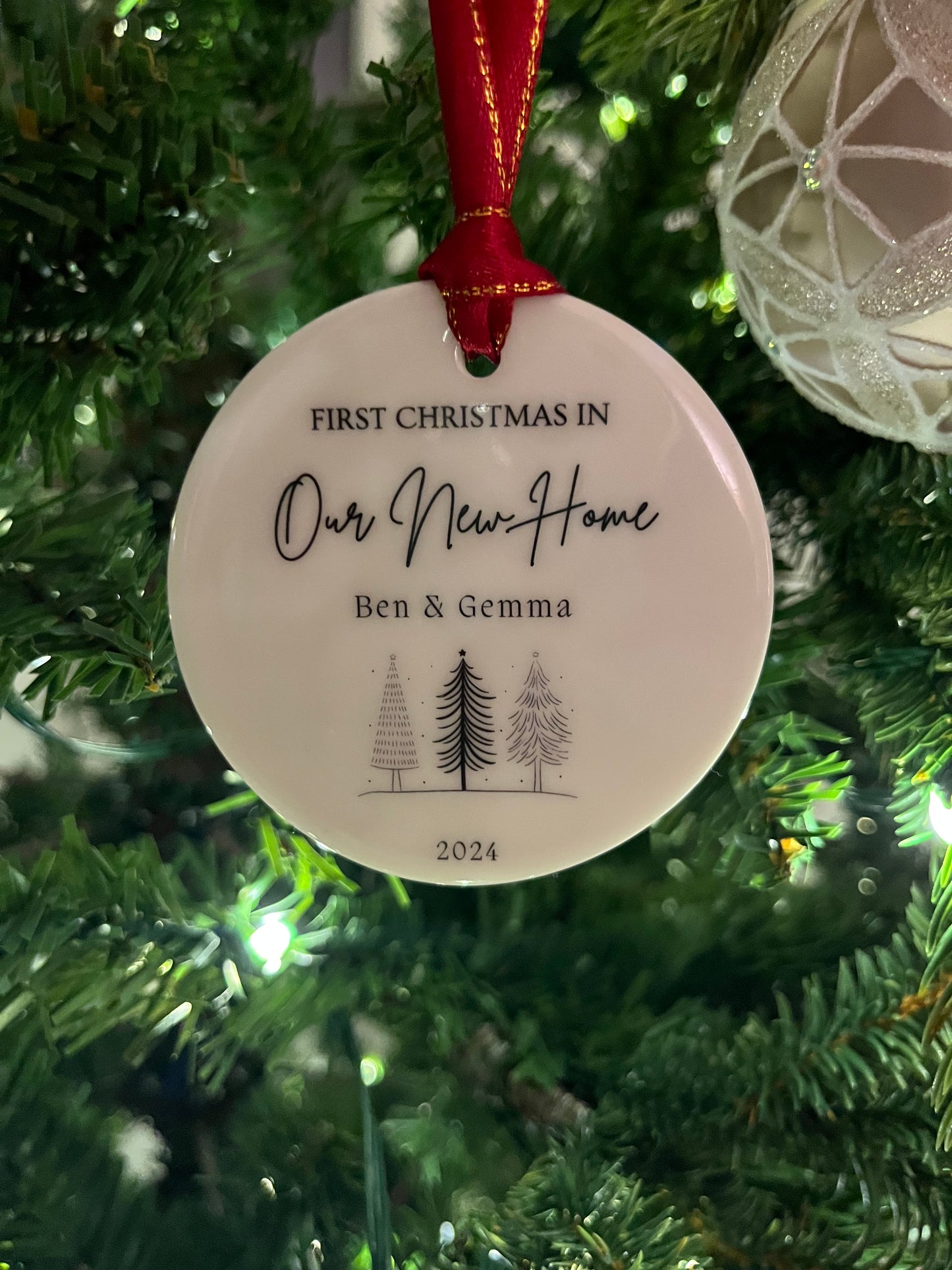First Christmas in Our New Home Bauble 5